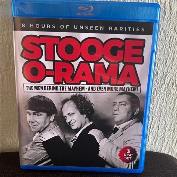 # 0540 + 8 Hours Of Unseen Rarities STOOGO- RAMA. 3 Disc Blu-ray - Picture 1 of 1